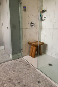 Remodel-Shower-Marble-Hexagon-Floor-Tile