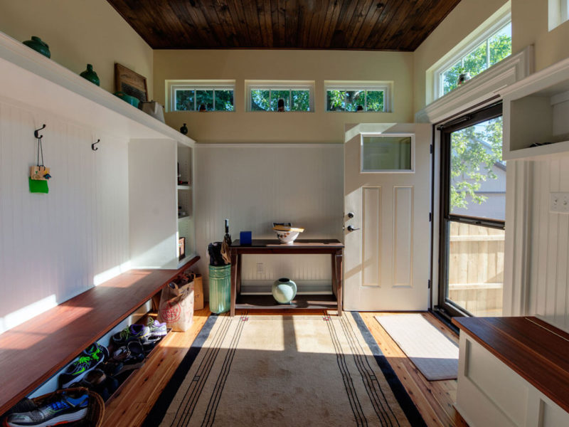 Home Remodel-addition-mud room-mud room storage-transom windows